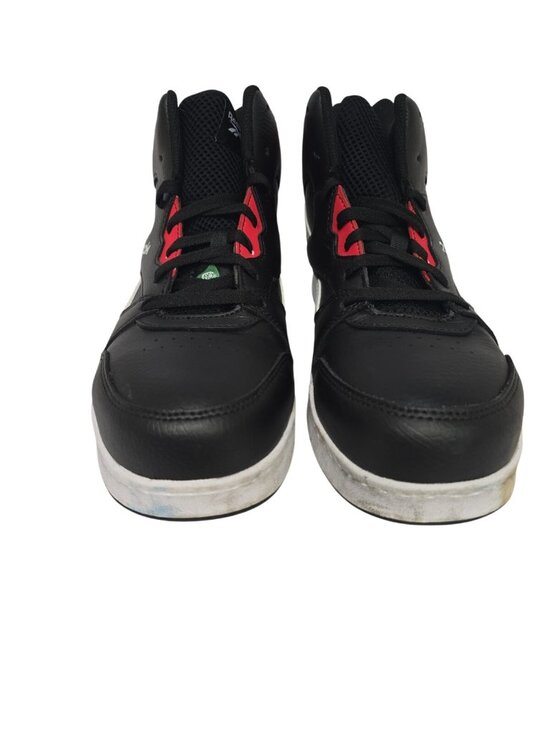 Reebok Men\'s IB4132 High Top Composite Toe Work Sneaker Boot Black Red Size 9.5W